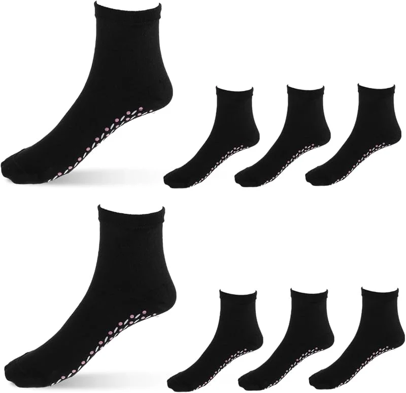 OUNONA 4paare Heiz Socken Für Damen Und Herren Bequeme Selbstheizende Socken Aus Hochwertiger Praktische Wintersocken Für Alltag Und Outdoor-aktivitäten — Heizkleidung